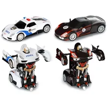 Пульт дистанционного управления деформированный автомобиль игрушки для детей деформированный пульт дистанционного управления автомобиля Робот-трансформер прохладный внешний вид, супер забавные подарки