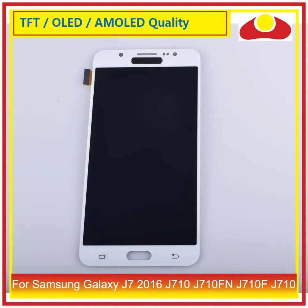 ЖК дисплей 5 дюйма для Samsung Galaxy J7 2016 J710 J710FN J710F с сенсорным экраном и дигитайзером