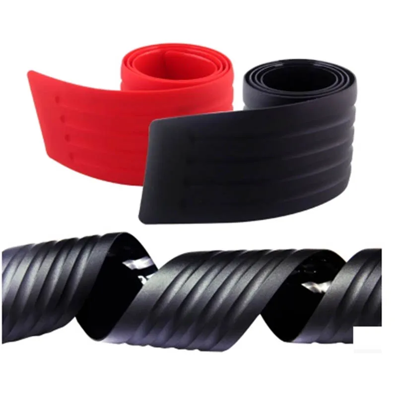 Car Rear Bumper Plate Door Sill Scuff Protective Sill Cover Sealing