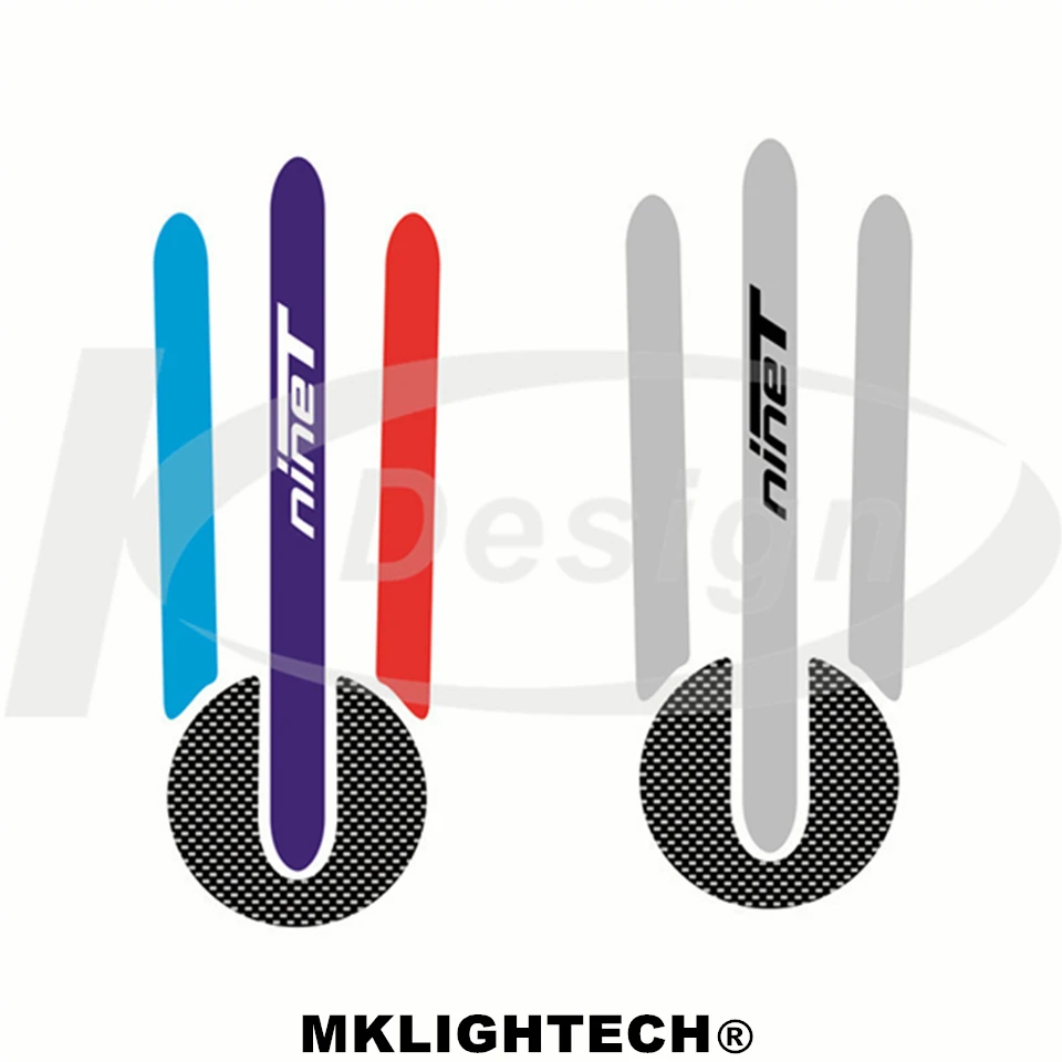 

Free Shipping Motorcycle Accessories 3D Real Tank Pad Sticker Decal Emblem Fits For BMW NINET