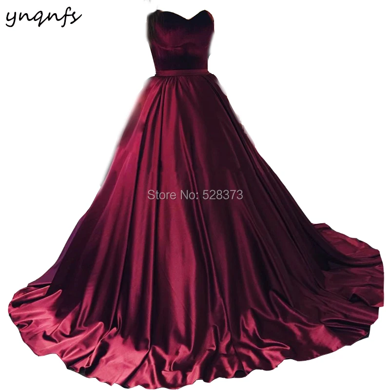 

YNQNFS ED99 Real Pictures Robe Soiree dubai arabic turkey Elegant Princess Ball Gown Dresses Mother Vestido de Festa 2019