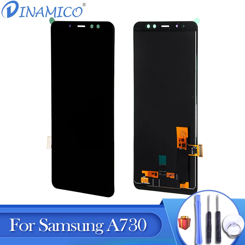 

Dinamico 6.0" A730 Lcd For Samsung Galaxy A8 Plus LCD Touch Screen Digitizer Assembly A8 Plus 2018 Display Free Shipping