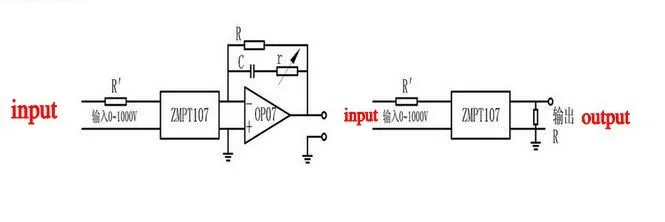 2 шт прецизионный микро трансформатор напряжения ZMPT107 2mA/2mA