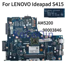KoCoQin ноутбук материнская плата для Lenovo Ideapad S415 A6-5200U материнская плата ZAUSA LA-A331P 90003846 AM5200