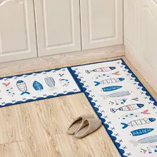 Коврик для двери нескользящий кухонный ковер домашний коврик для пола Длинные кухонные коврики мультфильм коврик для ванной комнаты коврики