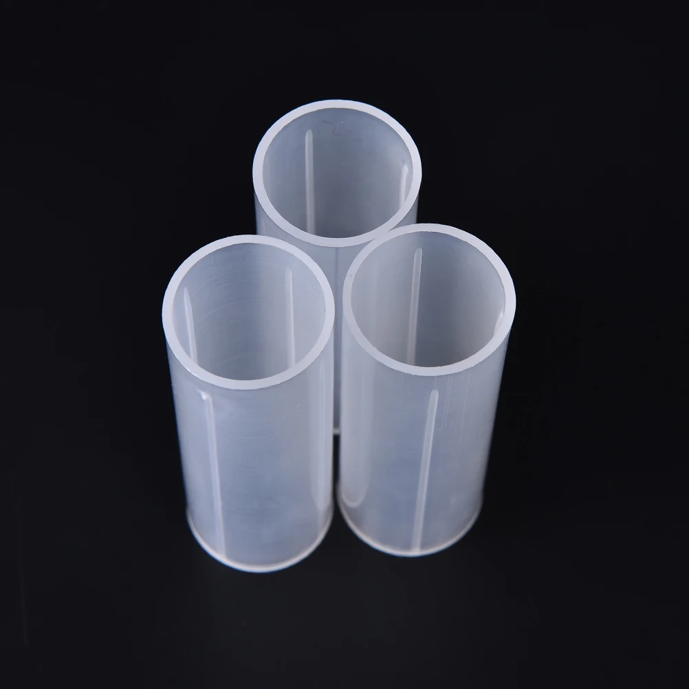 3Pcs 18650 Battery Tube Holder Plastic Case Adaptor For Flashlight Torch Lamp battery tube holder