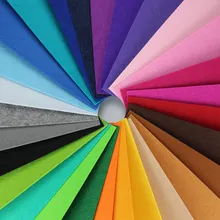 2 мм толстый Войлок DIY ткань 28 цветов Высокое качество нетканый материал домашний декор стен и материал для рукоделия