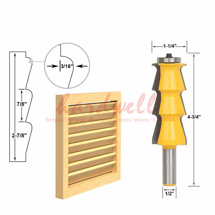 12.7mm x 31.75mm x 120.65mm 1PCS,cnc solid carbide end milling cutter