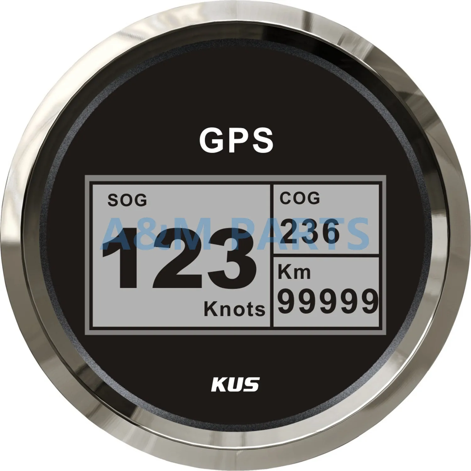 KUS Boat GPS Speedometer Electric Marine Truck Car RV Digital LCD Speed