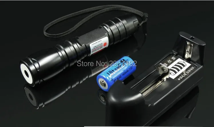 

AAA Strong power Military NEW Red laser pointer 2000m 2w 650nm High power Focusable Burning Match,Burn cigarettes+Changer+Box