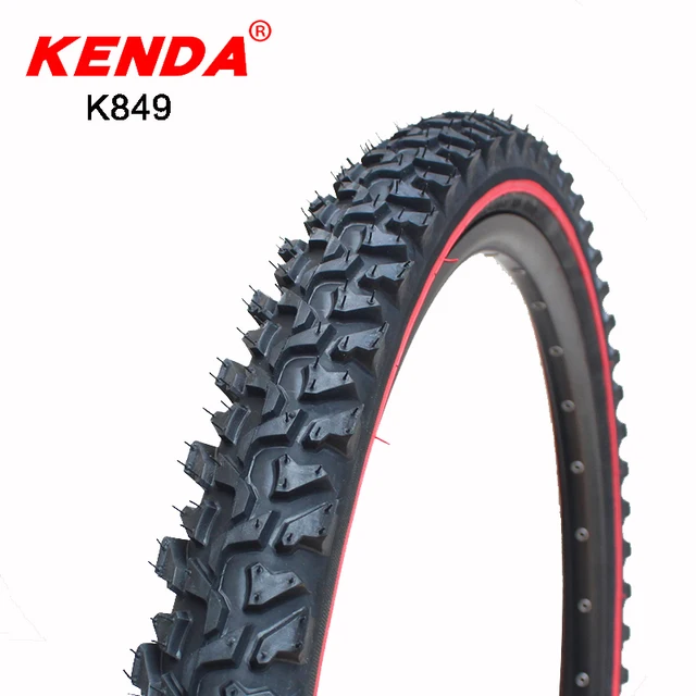 KENDA bicycle tire 24 26 24*1.95 26*1.95 26*2.1 red edge MTB mountain