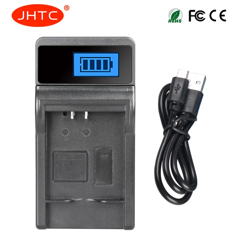 JHTC Battery Charger NB 11LH For Canon PowerShot ELPH 190 IS 180 160