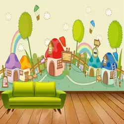 ShineHome-мультфильм 3d стены Бумага для стен 3 d Гостиная детей Детское стены Бумага s фрески рулонов Спальня дома стены Бумага ТВ фон