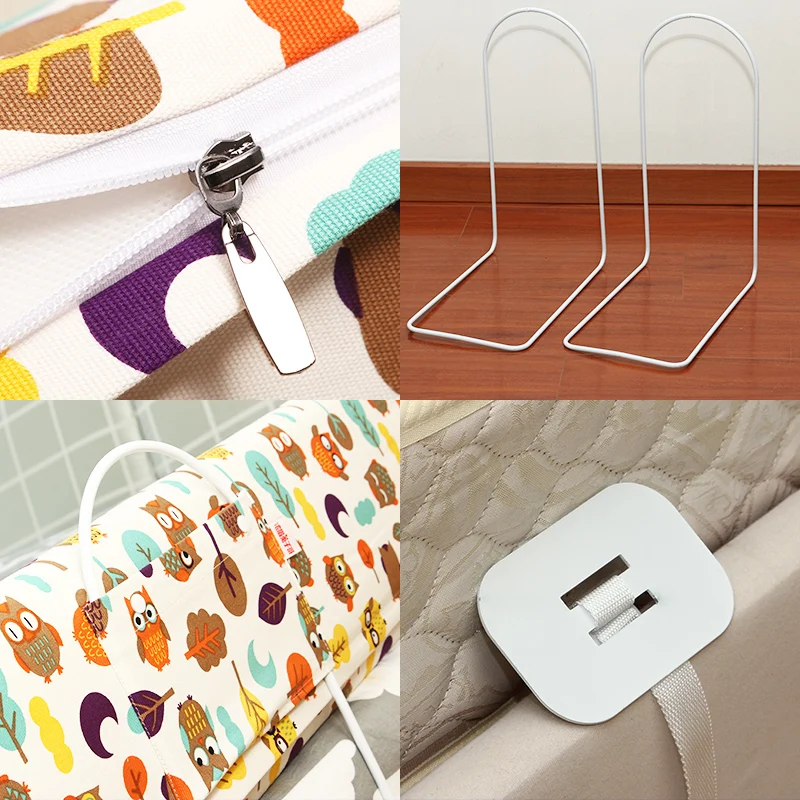 Multifunctional Bed Guardrail For Children Sleep And Drop-proof Bed Fence 1.5-1.8 Baby Bed Sponge Barrier