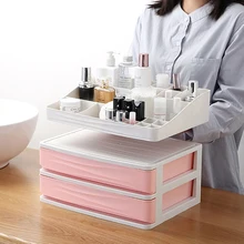 

Creative Plastic Grayc Makeup Organizer Storage Box Make Up Cosmetic Organizer Case Tabletop Storage Organizer