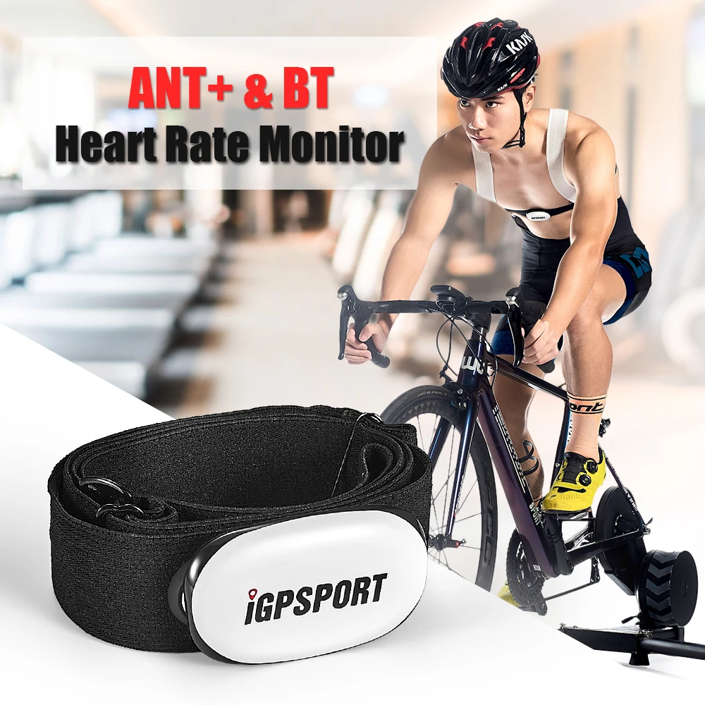 

iGPSPOR Ant+ Bluetooth Dual-protocol Smart Heart Rate Chest Band Sports Fitness Cycling Equipment Heart Rate Monitor