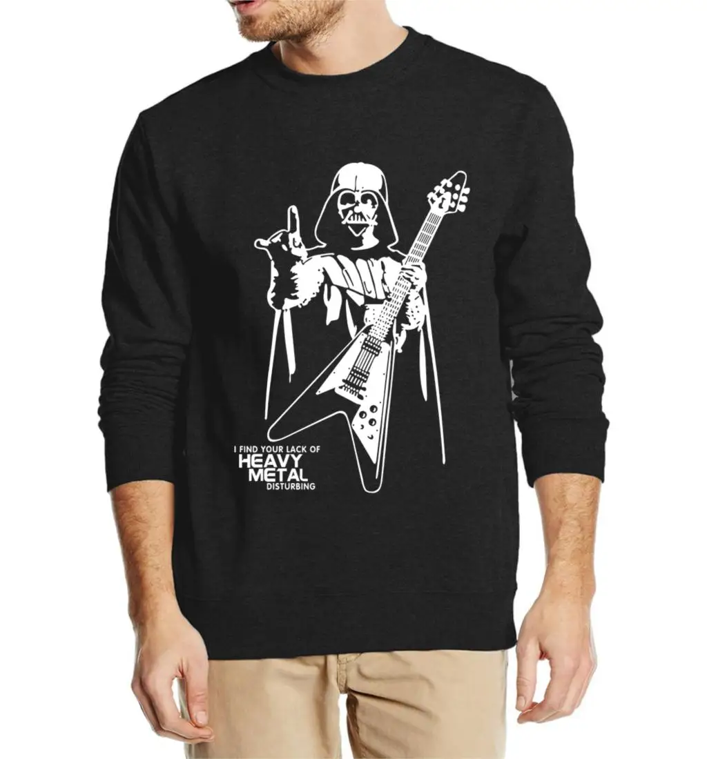 Dark Vader Disturbed I Find Lack Of Heavy Metal T Shirt Black Cotton Men S-6XL