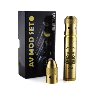 

AV Trooper mech Mod e cigarette mechanical mod kit for 18650 battery 510 electronic cigarette pen AV Trooper mod drop shipping