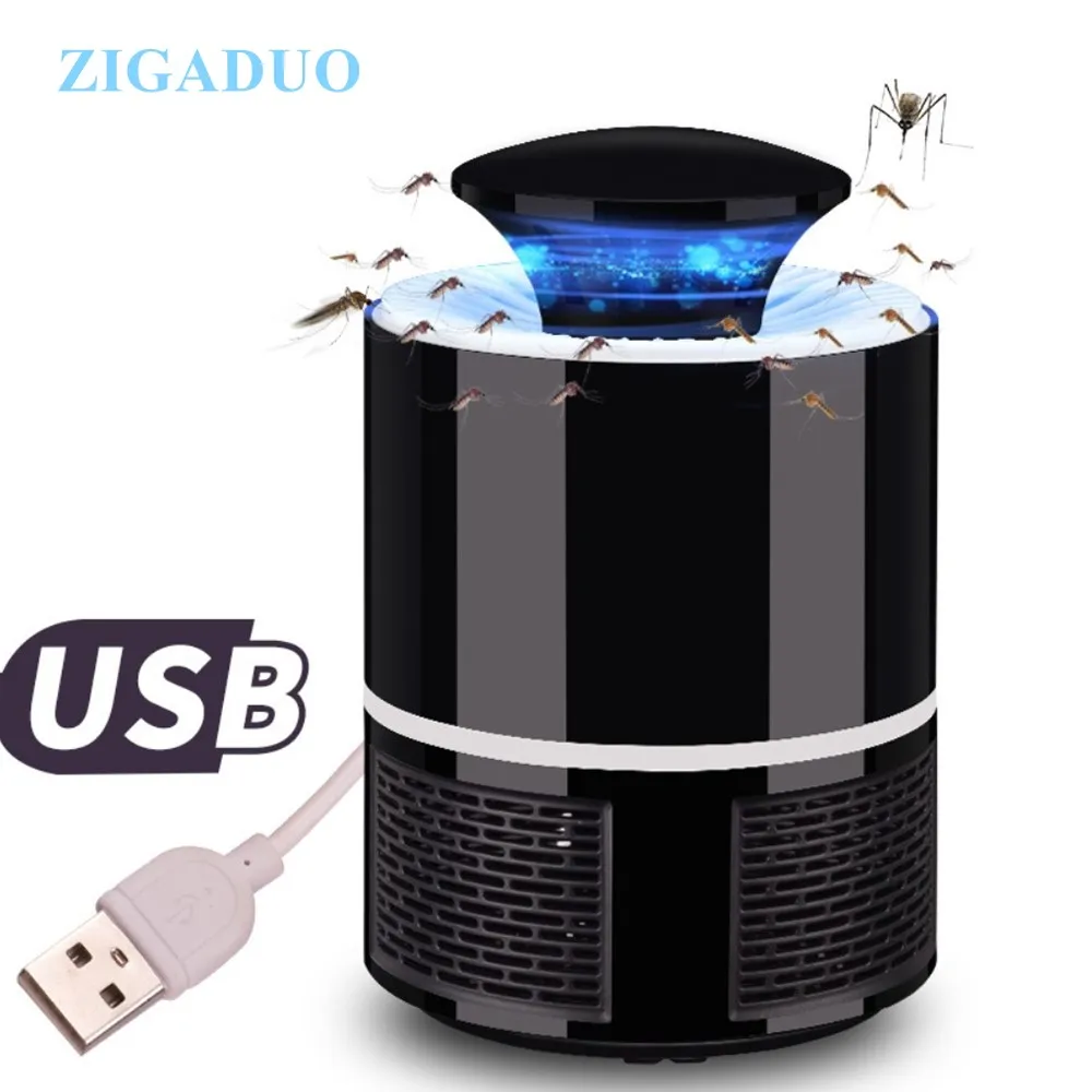 USB Photocatalyst Mosquito Killer Lamp LED Mosquito Insect Killer