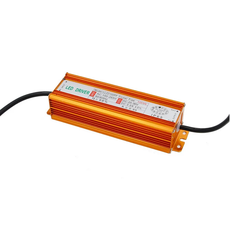 LED Driver 60W 12V DC Low Voltage Output, Waterproof IP67 LED Power