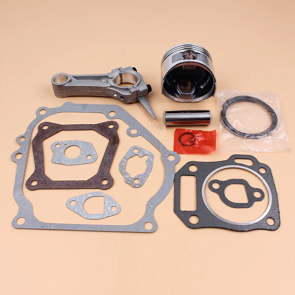68MM Piston Ring Connecting Rod Engine Full Gasket Set For HONDA GX160 GX 160 5.5HP 4-Cycle Gas Engine Generator Water Pump 4