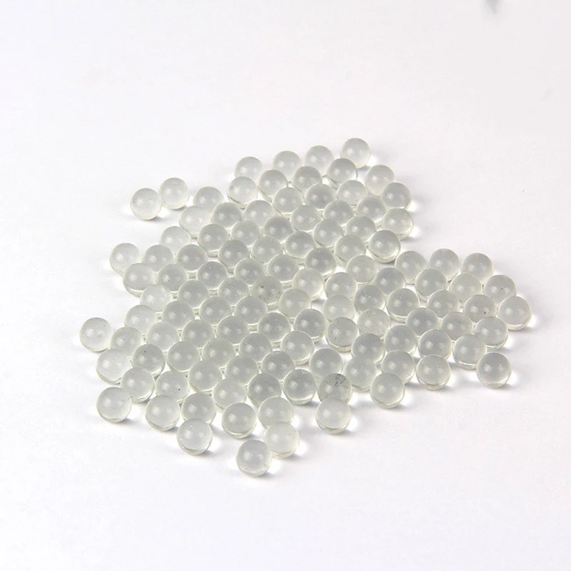 

100pcs 6mm 7mm 8mm 9mm glass ball extra transparent glass BB ball round particle particles hunting accessories outdoor