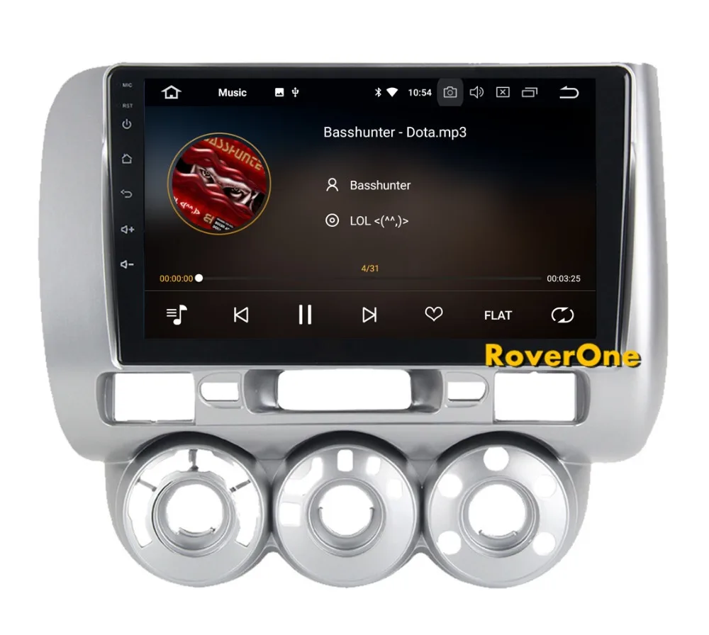 Best Octa Core Android 9.0 Car Multimedia Player for Honda Jazz Fit 2002 - 2008 10.2
