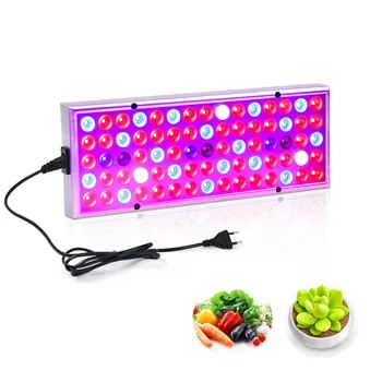 

25W 75 LEDs LED Grow light Panel IR UV lamps Full Spectrum Indoor Greenhouse grow tent plants grow led light EU/US Plug 85V-265V