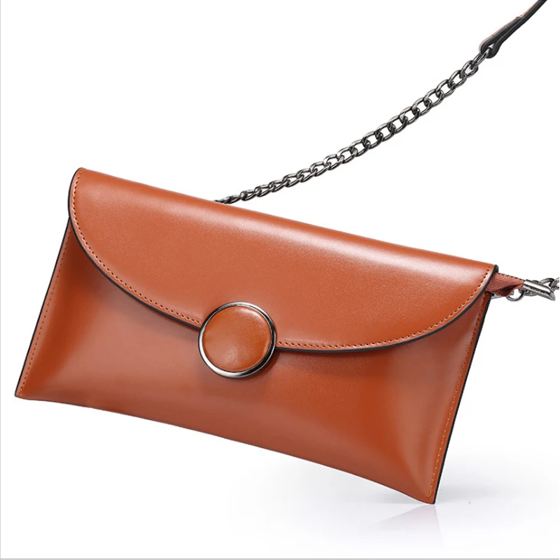 Новое поступление Женская сумка через плечо из натуральной кожи Модная брендовая сумка женская сумка через плечо кожаная женская сумка-мессенджер
