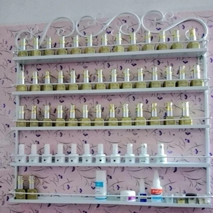 

3 PCS/set Cosmetic display rack hanging nail polish shelf