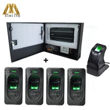INBIO460 4 Doors Access Control Panel Access Control System With FR1200 Fingerprint Access Control Reader TCP/IP Free Software