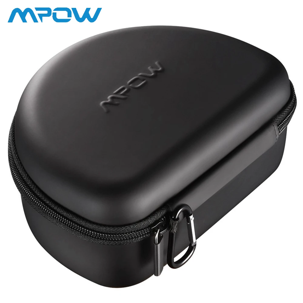 

Mpow High Quality Headphone Case Original Portable Storage Box Pouch for Headsets Over-ear Foldable Headphones Carrying Case