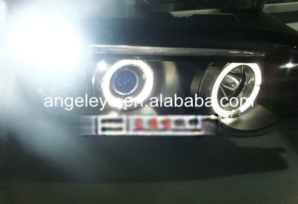 1998-2003 год для BMW для X5 E53 фара Задний светильник ангельские глазки черный корпус JY