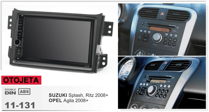 Автомагнитола с рамкой Android 9,1 Авторадио gps плеер для SUZUKI Splash Ritz OPEL Agila 2008+ мультимедийный рекордер стерео устройство