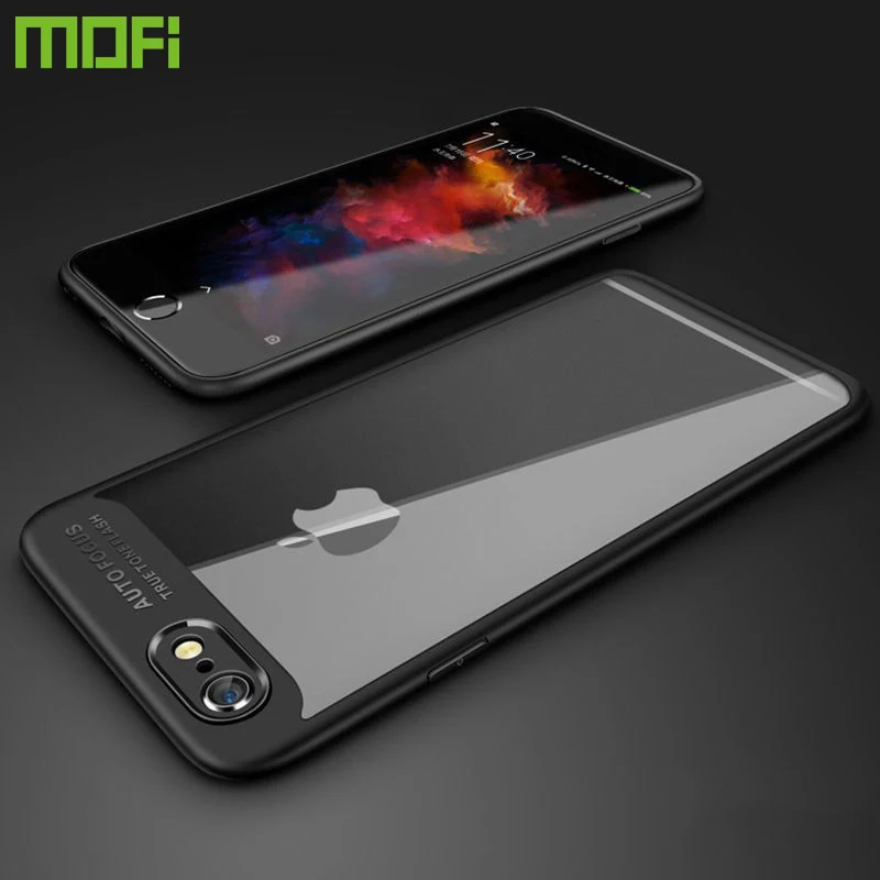 MOFi роскошный чехол для телефона s iPhone 6 7 8 Plus 360 полный охват 6s Capa Coque |