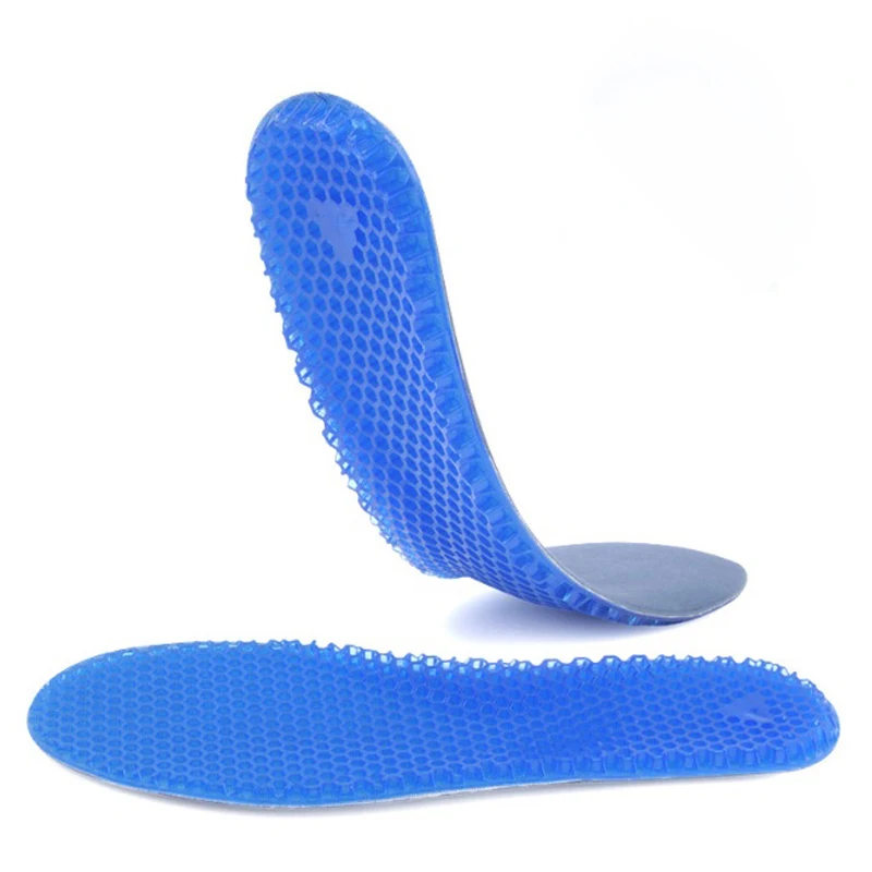 silicone gel sports running insole athletic inserts shoe pad soft