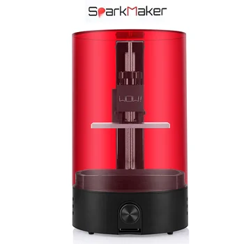 

HOT LCD 3d printe WOW sparkmaker light curing UV Resin SLA ! DLP ! LCD 3d printer/express shipping from Moscow Russian warehouse