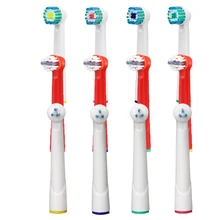 

12PCS Electric Toothbrush Heads for Oral-B Replacement Kids Braun Brush Heads Soft Triumph/Advance Power/Vitality Dual Clean