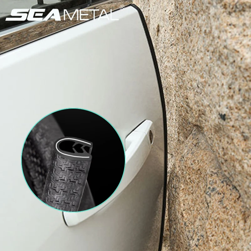 

Car Door Anti-Scratch Protector Strips Auto Sealing Guard Trim Door Edge Weatherstrip Sticker Protection Car Styling Accessories