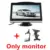Car Parking Assistance 5 inch Rear View Monitor Car Reversing Rearview Backup Camera LED infrared Rubber Cup + Bracket 8