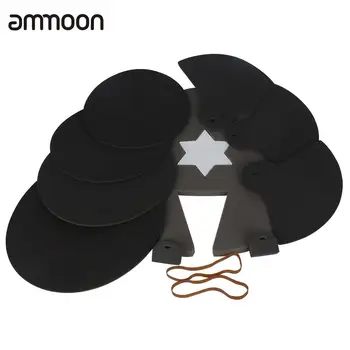 

High Quality 8-Piece Drum Set Silencer Practice Pads Mute with Cymbal Mutes Percussion Instruments Parts & Accessories