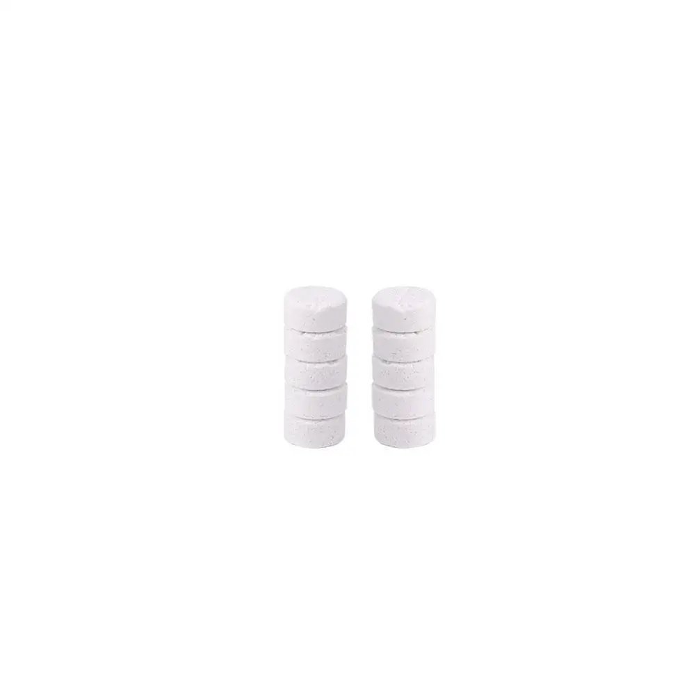 Нет 10 шт Effervescent таблетки многофункциональный очиститель эффективный концентрат домашний чистящий инструмент-25 - Тип аромата: White