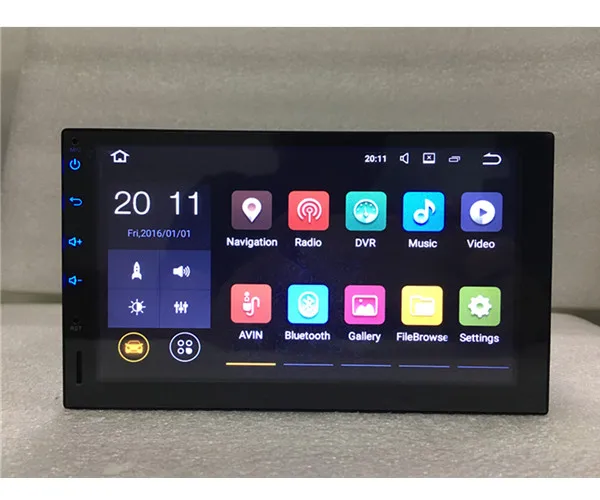 

2 din universal radio car radio Android Automotivo RDS Radio GPS Navi Audio Stereo Auto Pc Central USB
