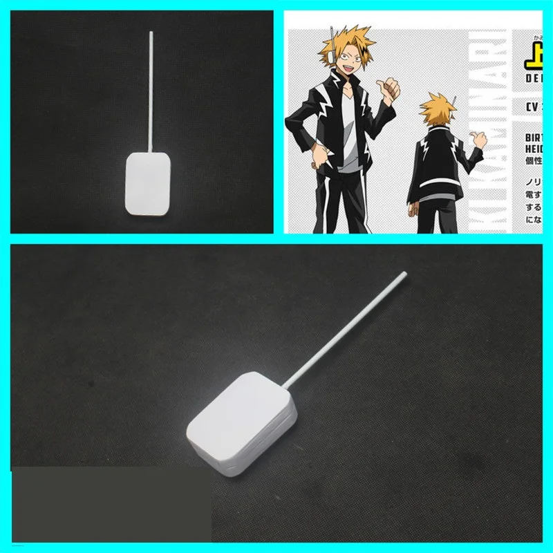 Anime Boku no Hero Akademia My Academia Kaminari Denki Cosplay Earphone Headphone Props Adult Halloween Party | Тематическая одежда