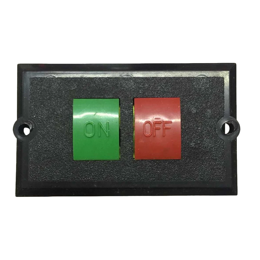 

Switch button 5A AC380V On Off Water Proof Push Button Switch for Cutting Machine Bench Drill Switch Plastic Motor