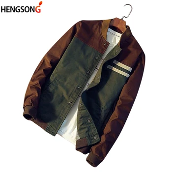 

One's Morality Jacket Male Baseball Uniform Man Jacket Plus Size 5xl Jaqueta Masculina Autumn Jacket Men 2018 New Cultivate