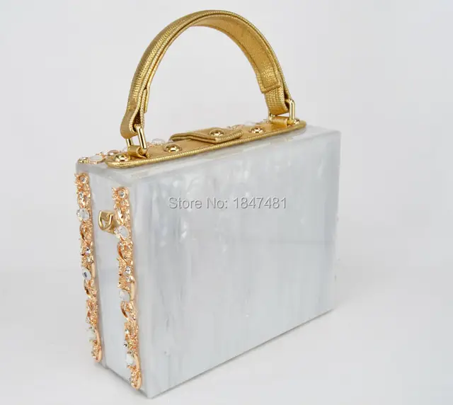 VALICLUD Box Womens Clutch Purse Square Tote Bag Vintage Tote Bag Clutch  Purse Vintage Luxury Handbags Acrylic Purse Women's Shoulder Bag Flower  Clutch Bag Banquet Bag Evening Bag Wallet - Yahoo Shopping