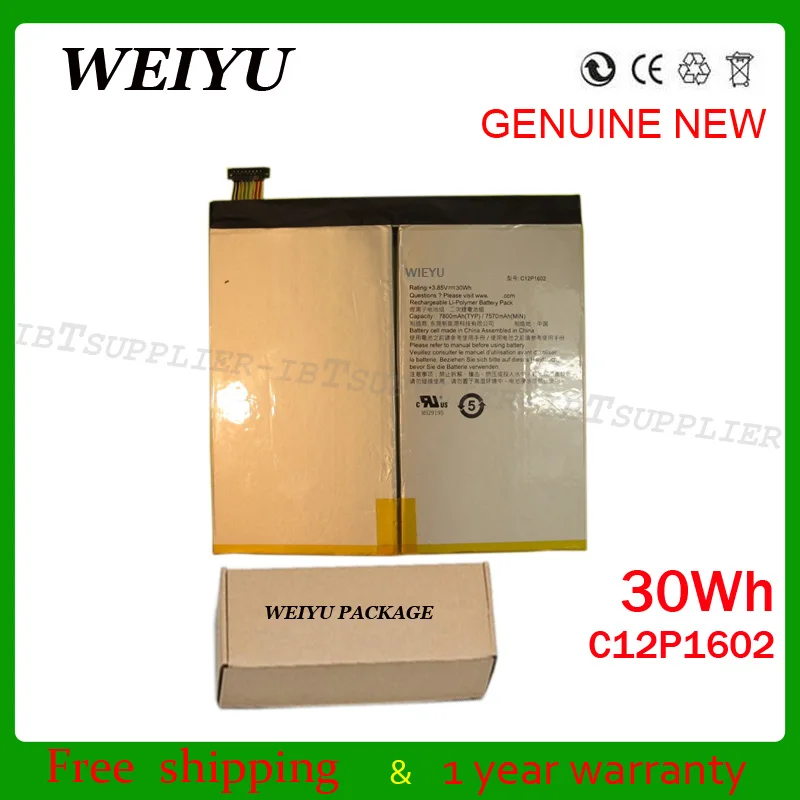 Genuine C12p1602 Battery For Asus Zenpad Z10 P001 Zt500kl Tablet Pc