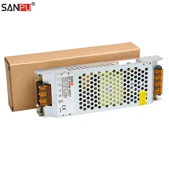 

SANPU 12VDC LED Driver 200 Watt 16 Amp 12 Volt DC Switching Mode Power Supply AC-DC Lighting Transformer for Indoor LEDs Bars