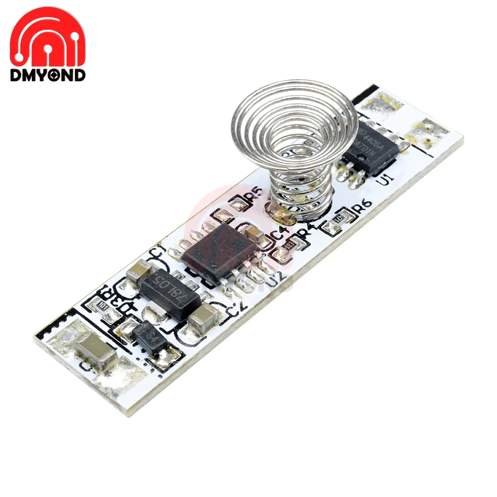

30W 3A Touch Switch Capacitive Sensor Module 9V-24V LED Dimming Control Lamps Active Components Three Mode Hard Light Controller